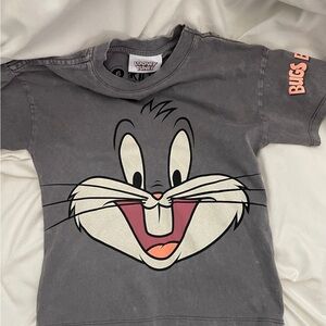 Cotton On Gray Bugs Bunny Tee